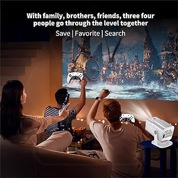 HCS350 Pro Game Projector – 1080p | 4K Support