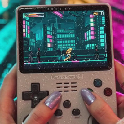 R36 Ultra Handheld Retro Game Console – 4” HD Screen