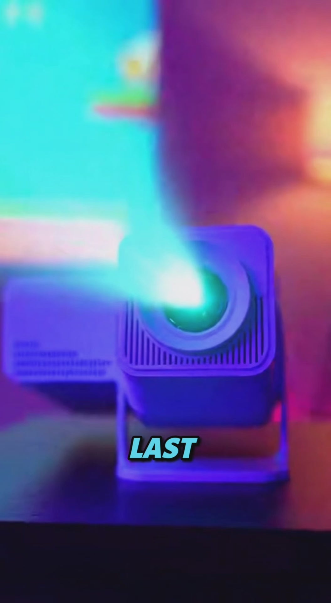 HCS350 Pro Game Projector – 1080p | 4K Support